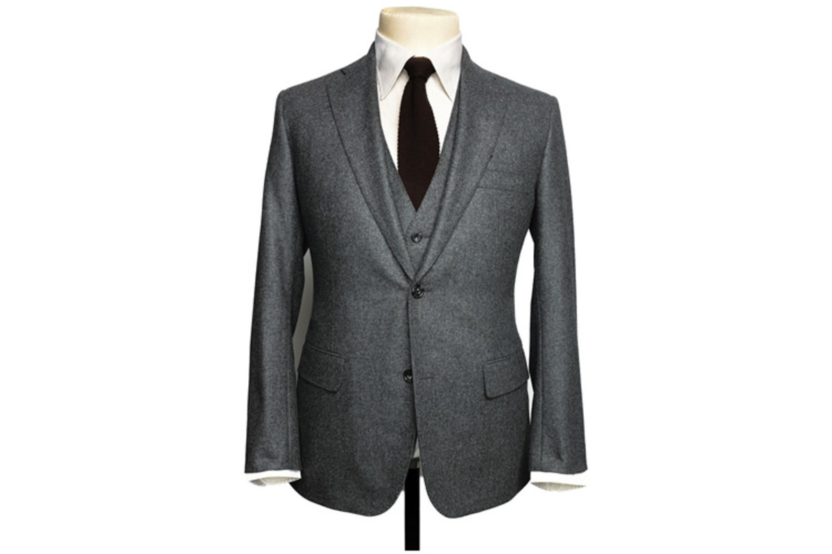 The Freeman 3-Piece Flannel Suit - Acquire
