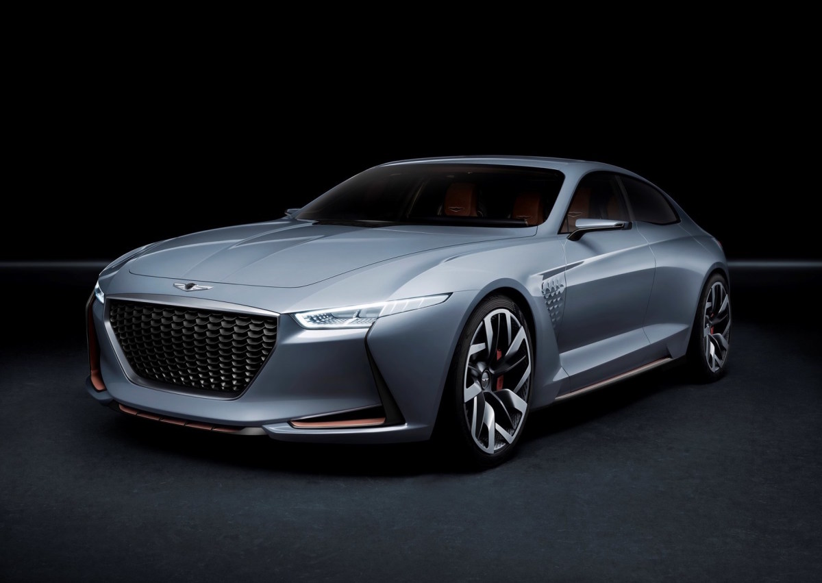 Genesis reveals their first concept car, the New York - Acquire