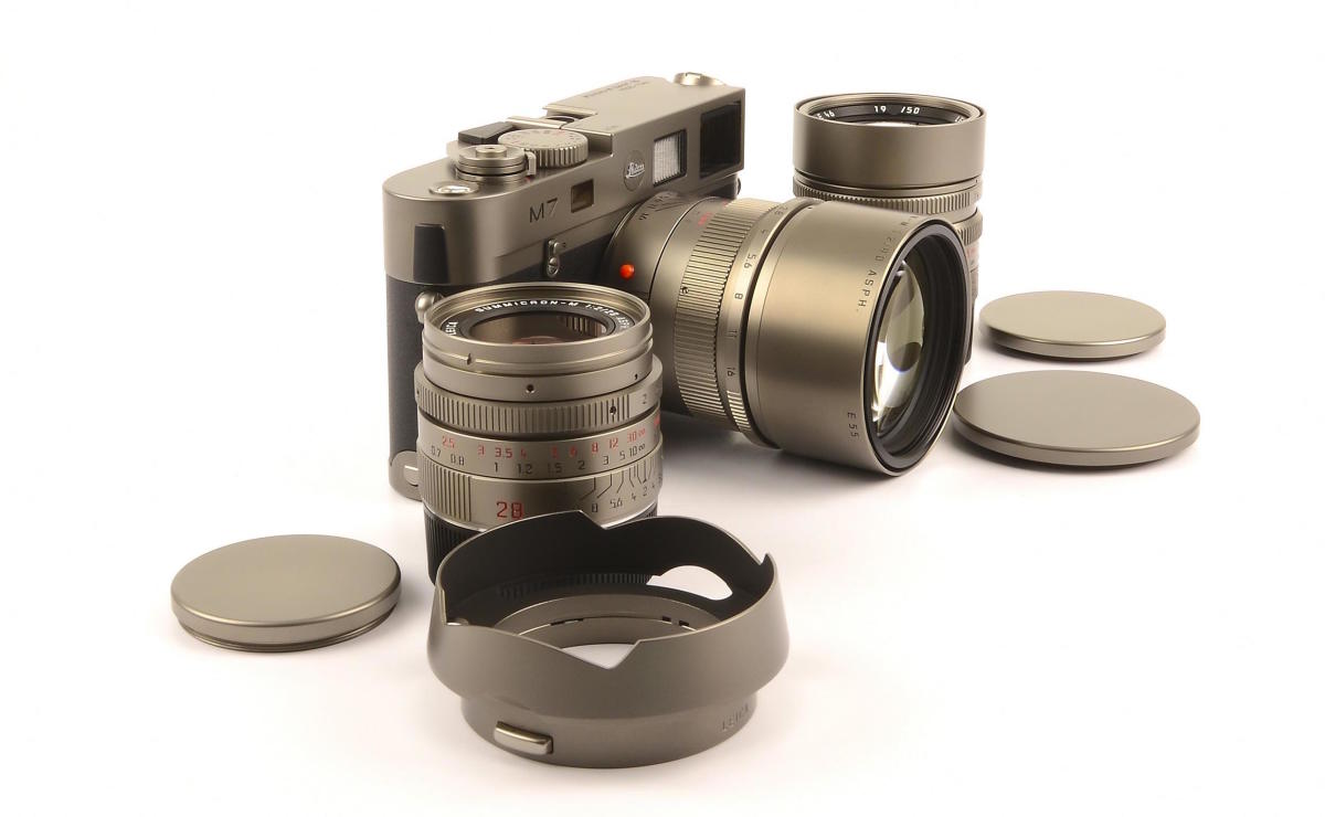 leica m7 titanium set