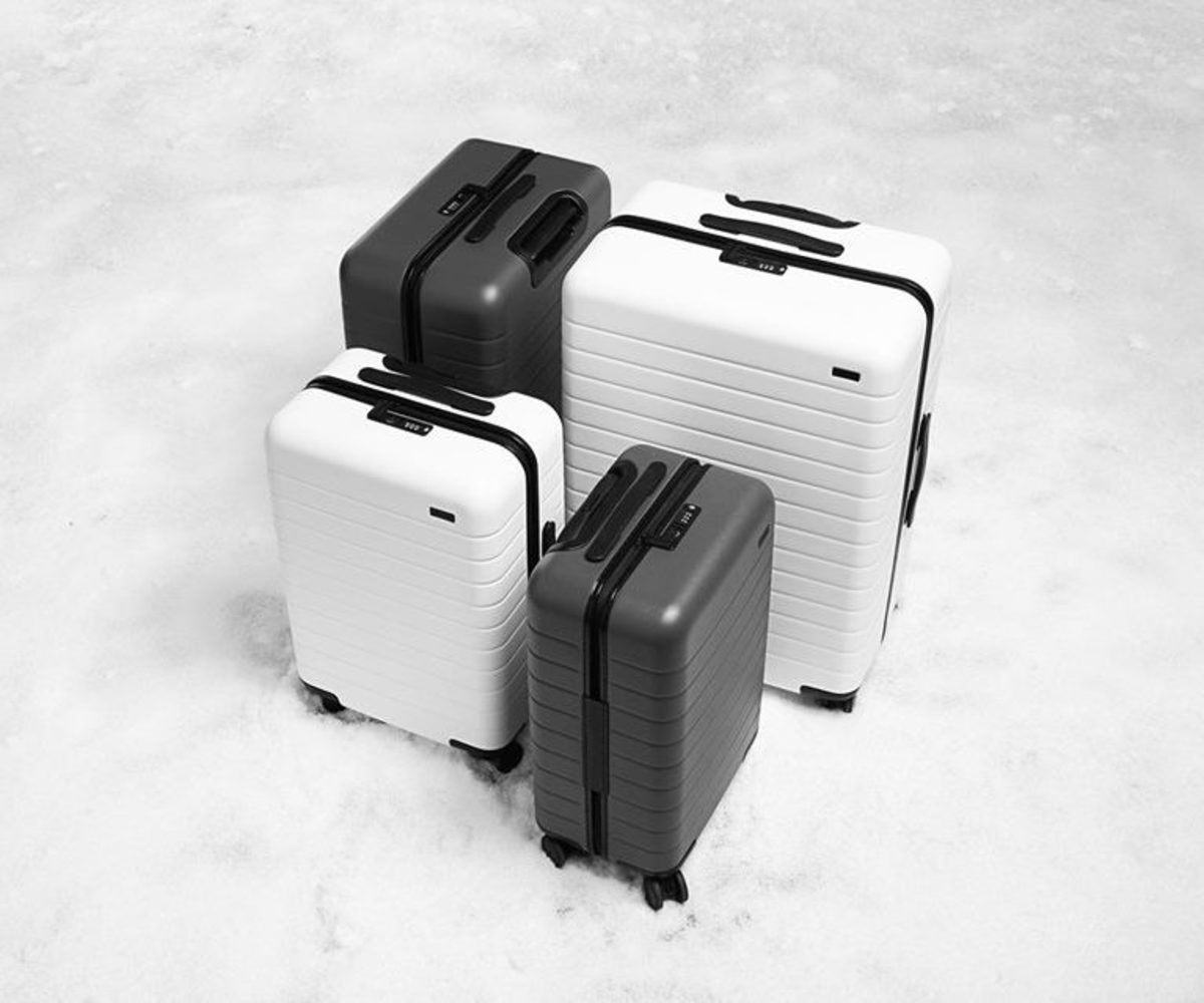 Away store asphalt luggage