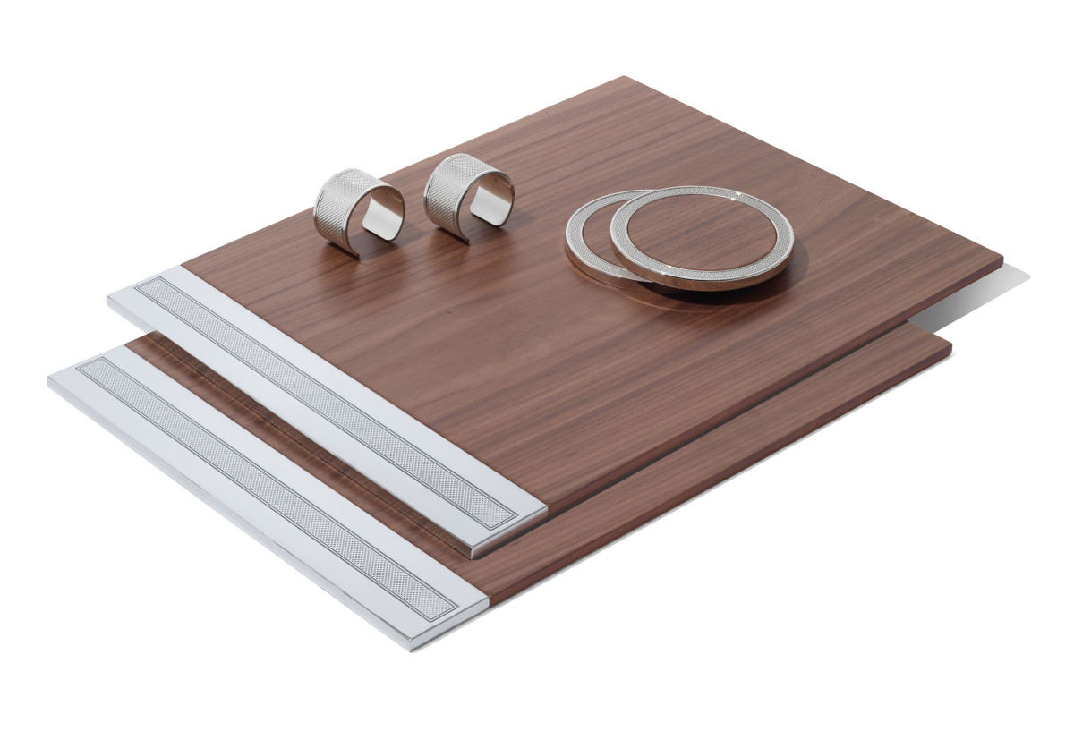 Bentley's Wooden Placemats brings their finely crafted interiors to the