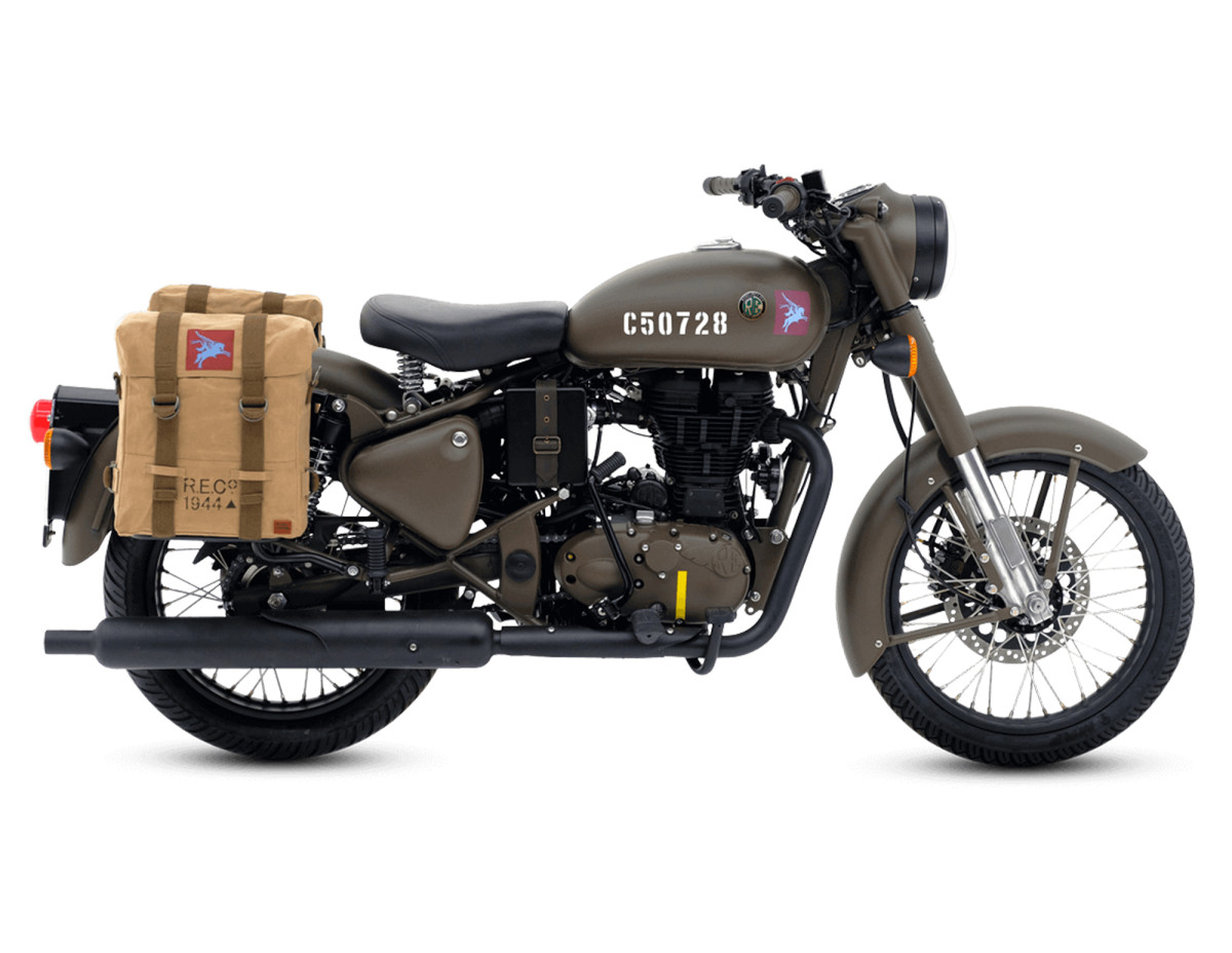 Royal enfield 2025 pegasus saddle bag