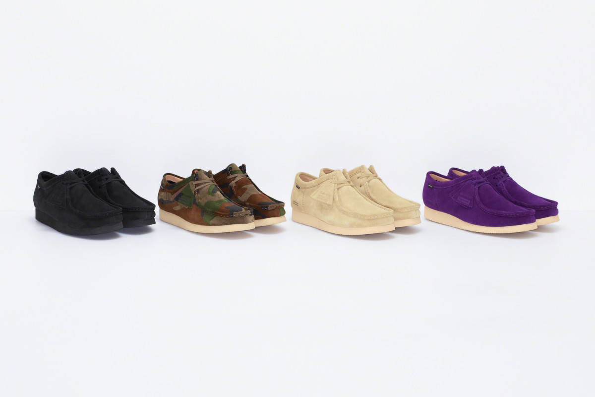 Supreme and Clarks weatherizes the Wallabee for their latest collaboration  - Acquire