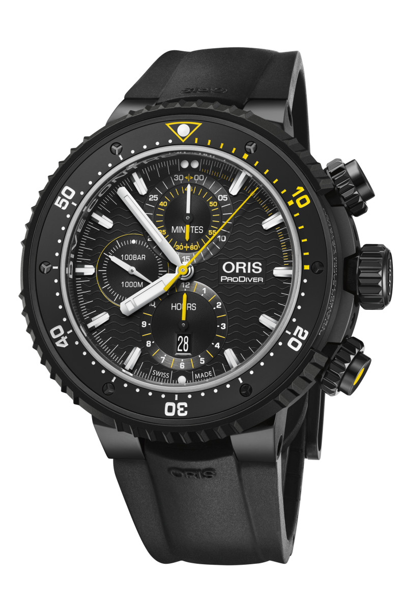 Oris releases its ProDiver in black DLCcoated titanium Acquire