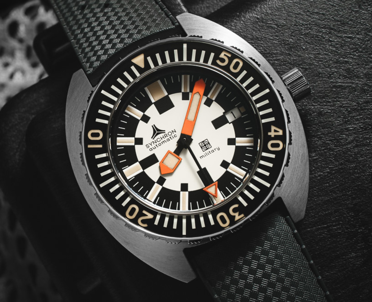 Synchron returns as its own watch brand with a 70s-inspired dive watch ...
