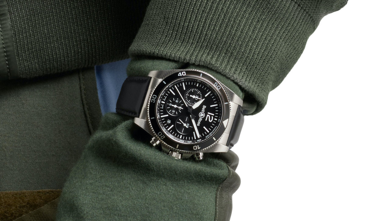 Bell Ross releases its latest chronograph the BR V3 94 Black