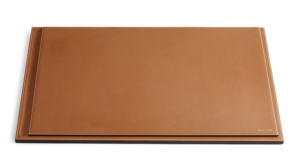 luxury leather desk mat