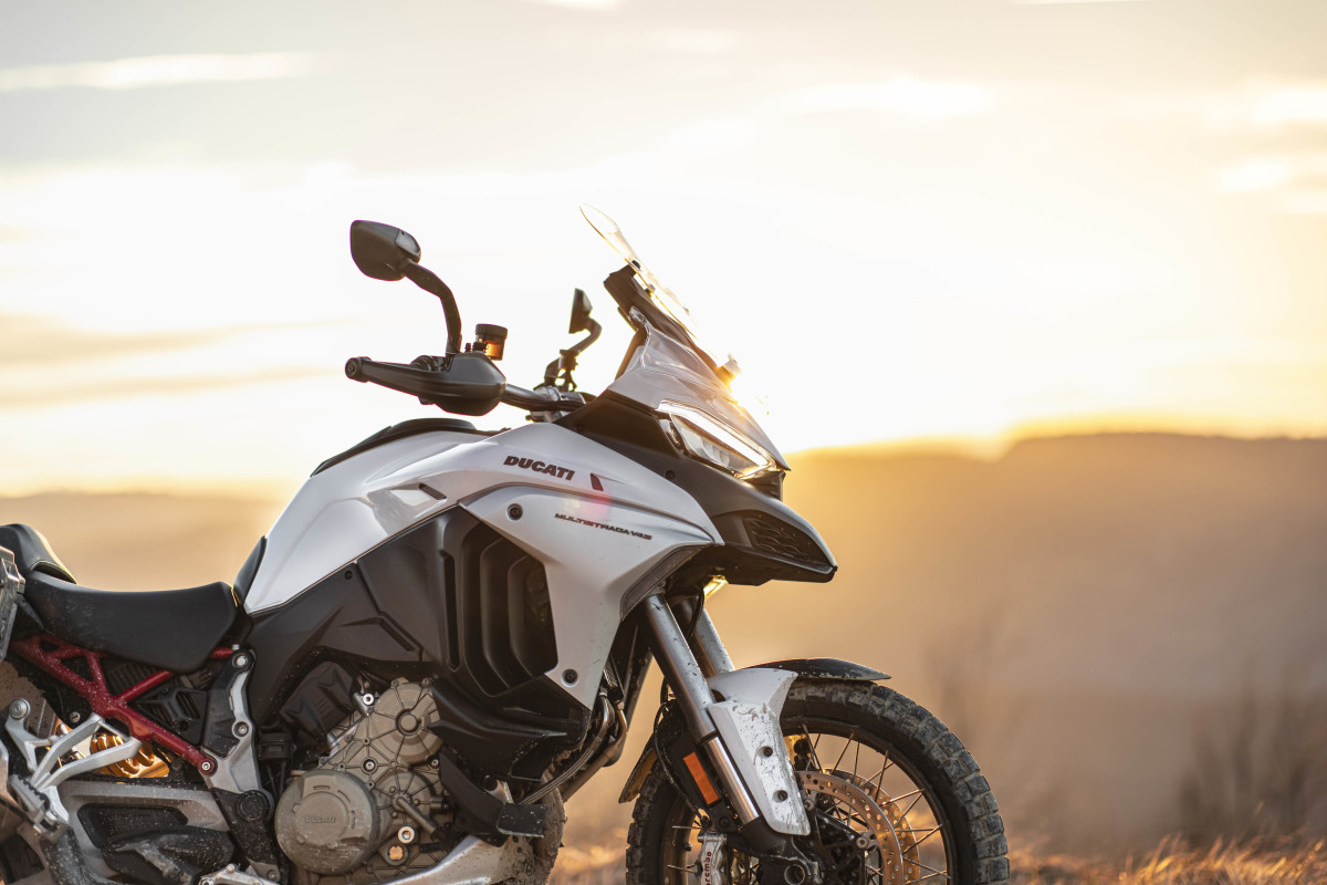 The 2022 Ducati Multistrada V4 S Brings A New Colorway And Electronic ...