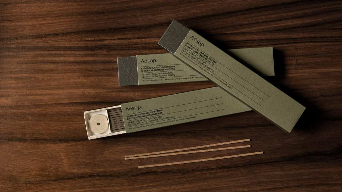 Aesop introduces a new collection of home incense Acquire