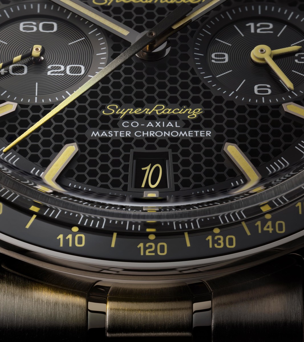 Omega debuts its Spirate System in the new Speedmaster Super Racing