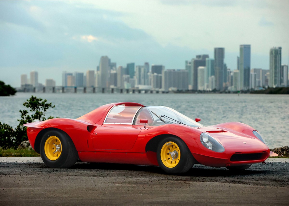 This 1967 Ferrari Dino 206 S is one of two examples powered by the Tipo ...