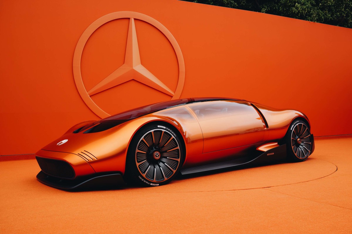Mercedes-Benz showcases axial flux EV motor in One-Eleven concept