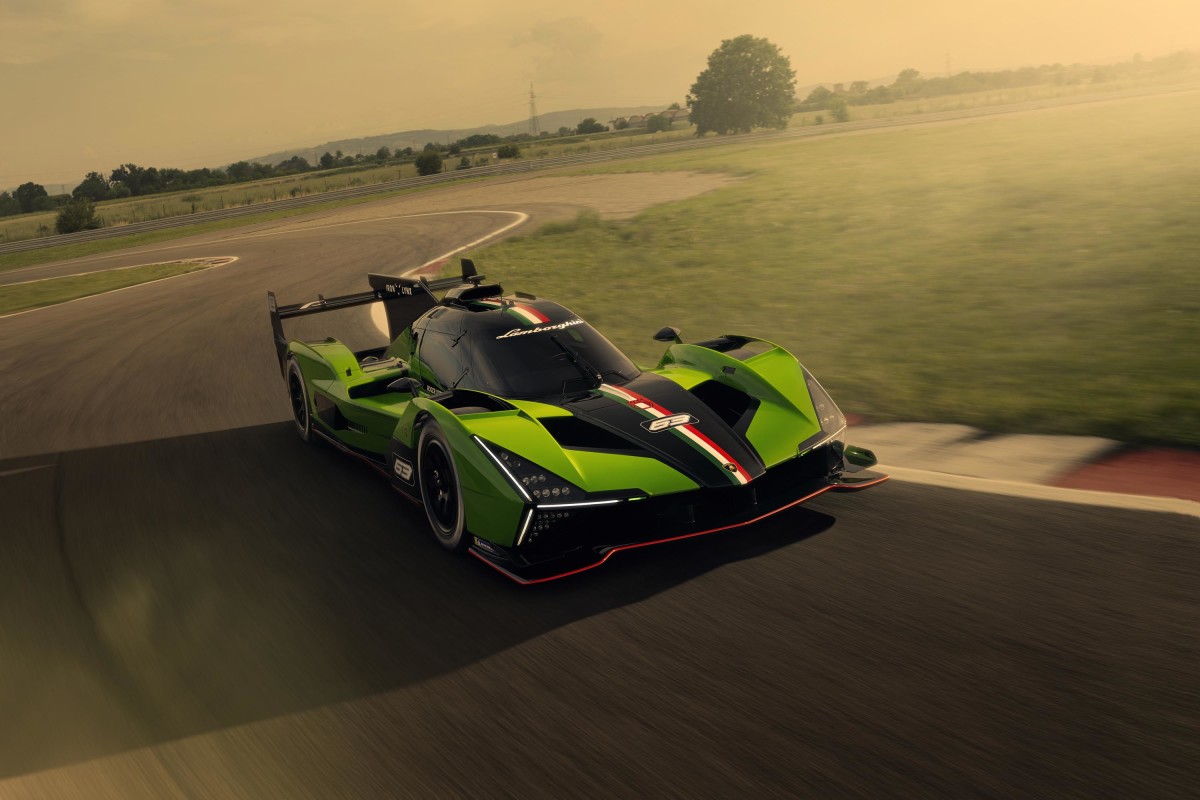 Lamborghini unveils its first hybrid endurance racing prototype, the ...