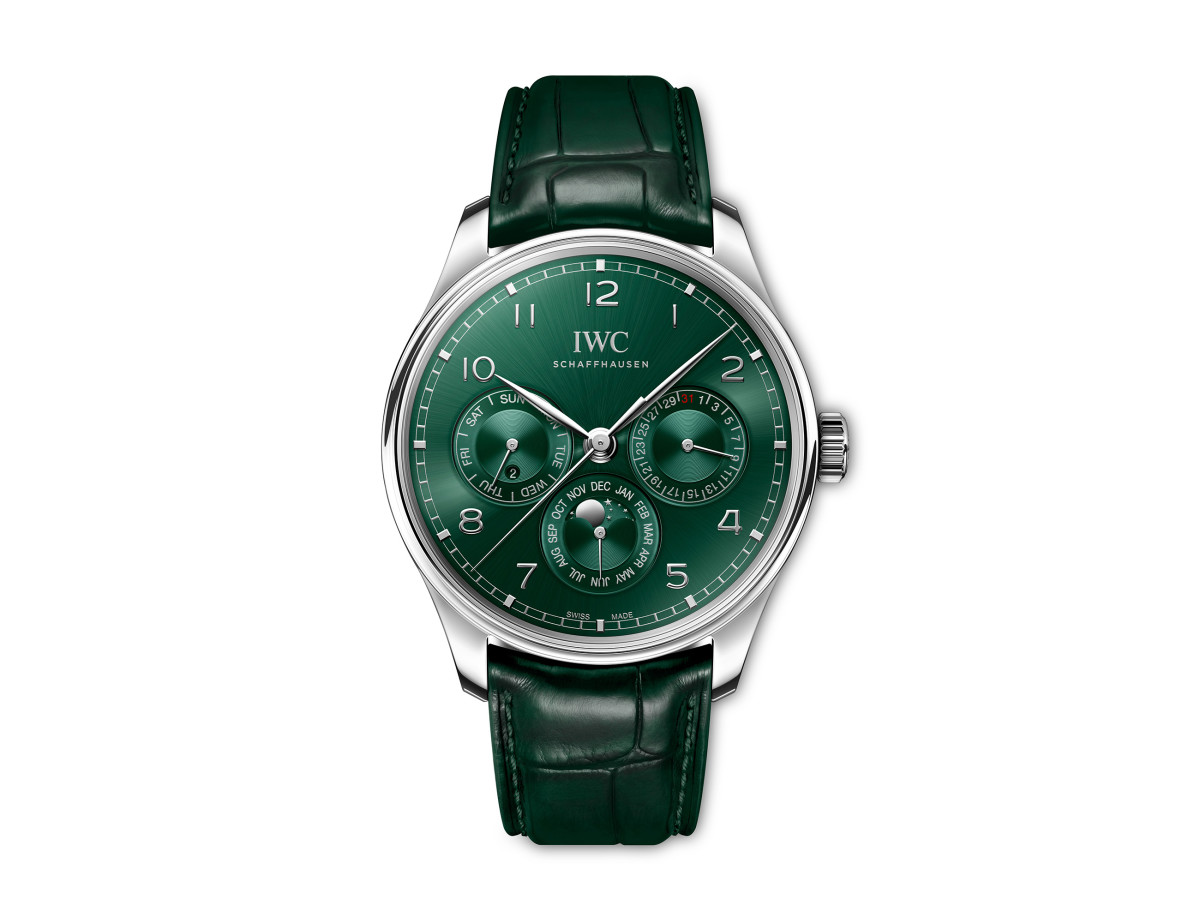 IWC adds a couple of new green-colored options to its watch lineup ...