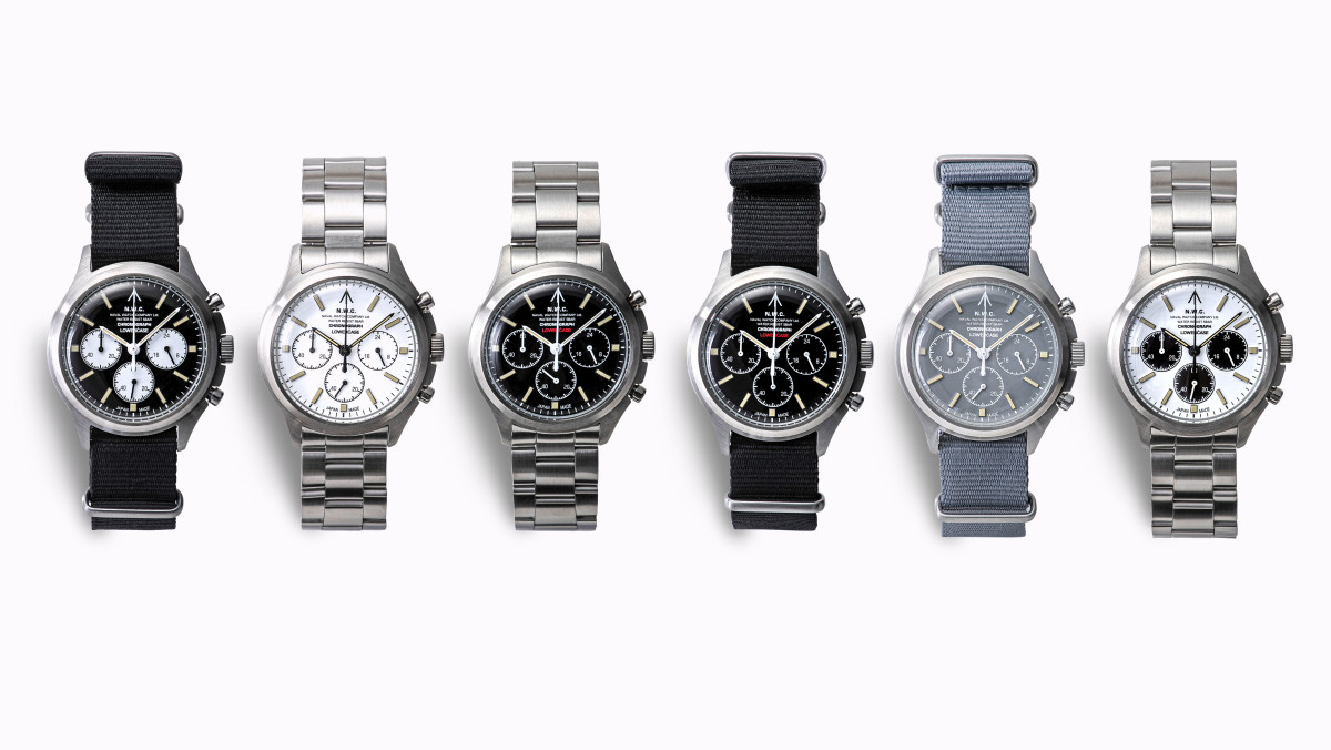 Naval Watch and Lowercase release their new chronograph collection ...