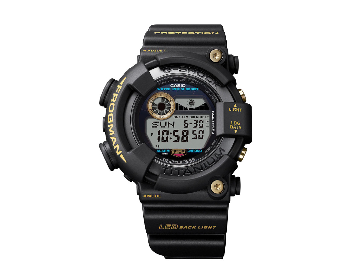 Casio celebrates the 30th anniversary of the G-Shock Frogman with