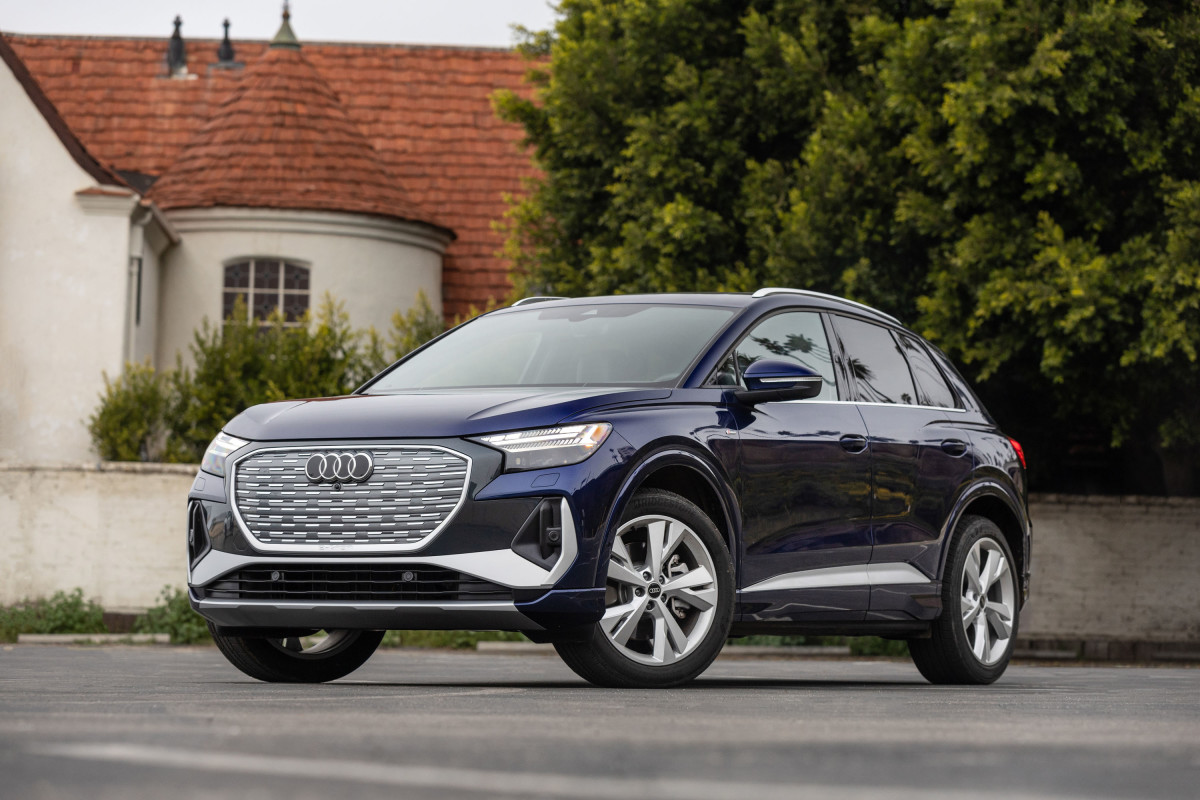 Audi's refreshed Q4 55 etron offers up improved performance and