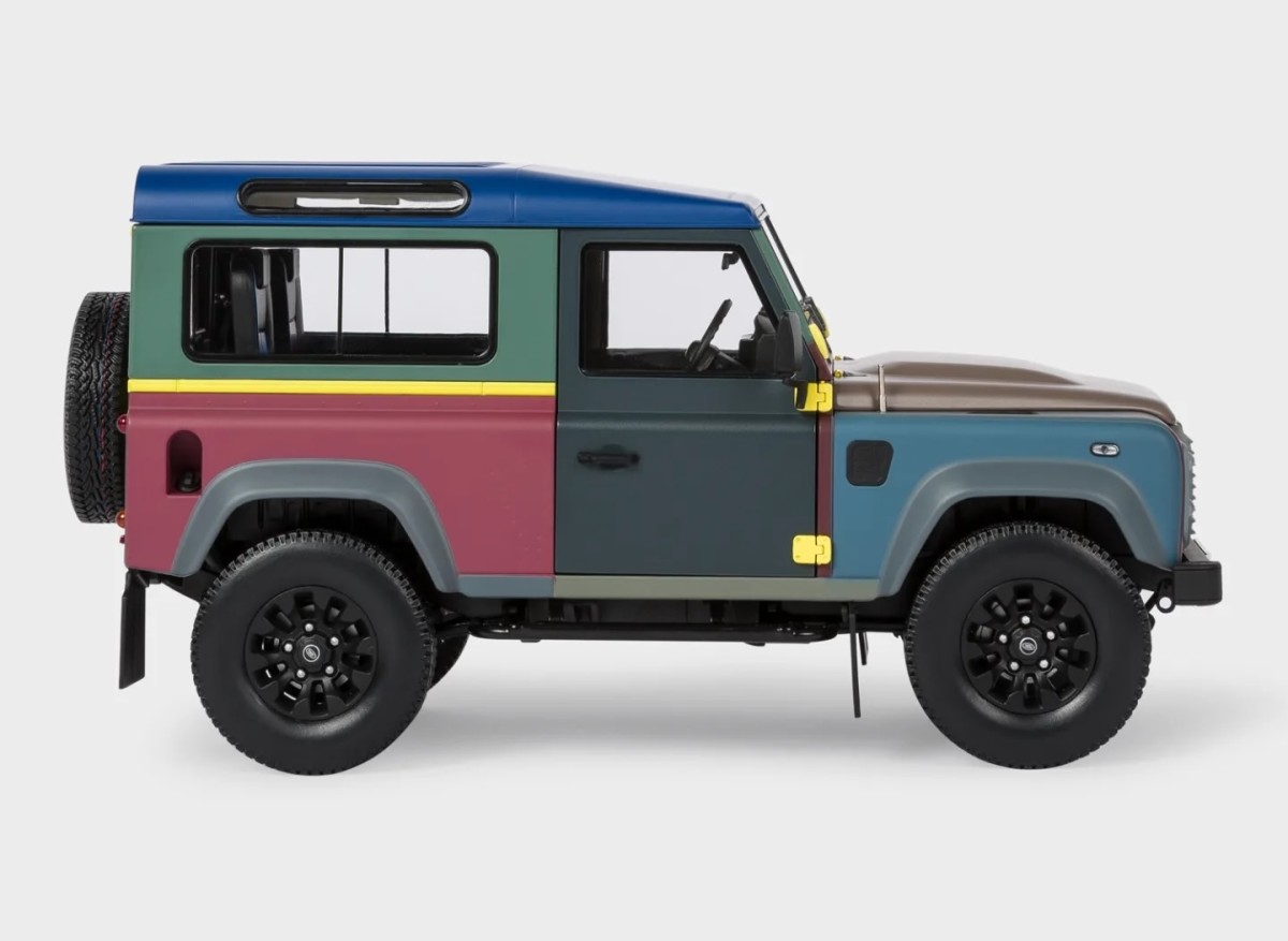 You can now buy Paul Smith's one-off Defender 90 in a collectible 