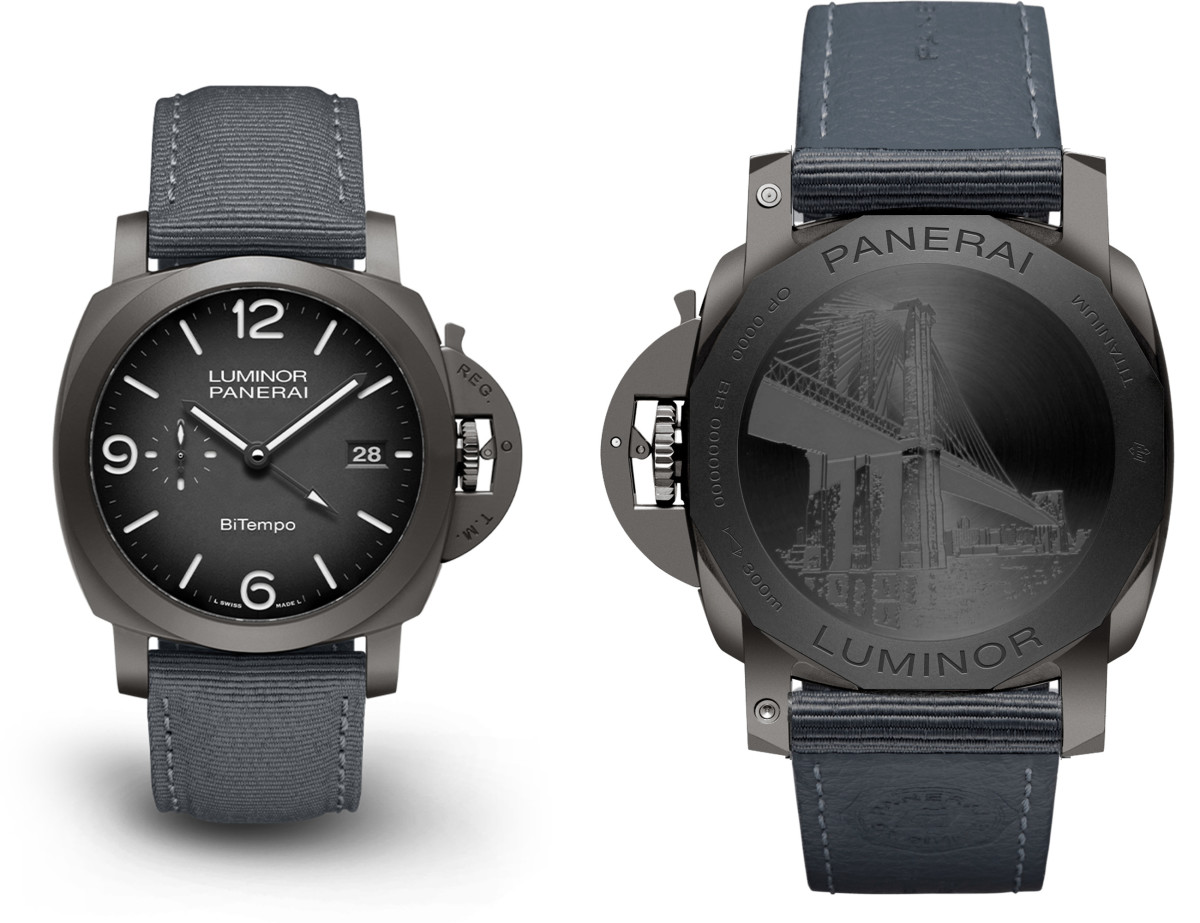 Panerai s Luminor BiTempo New York Edition commemorates the