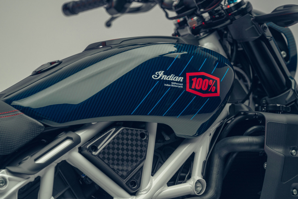 Indian Motorcycle And 100 Reveal Their Limited Edition Ftr R Carbon Motorcycle Acquire