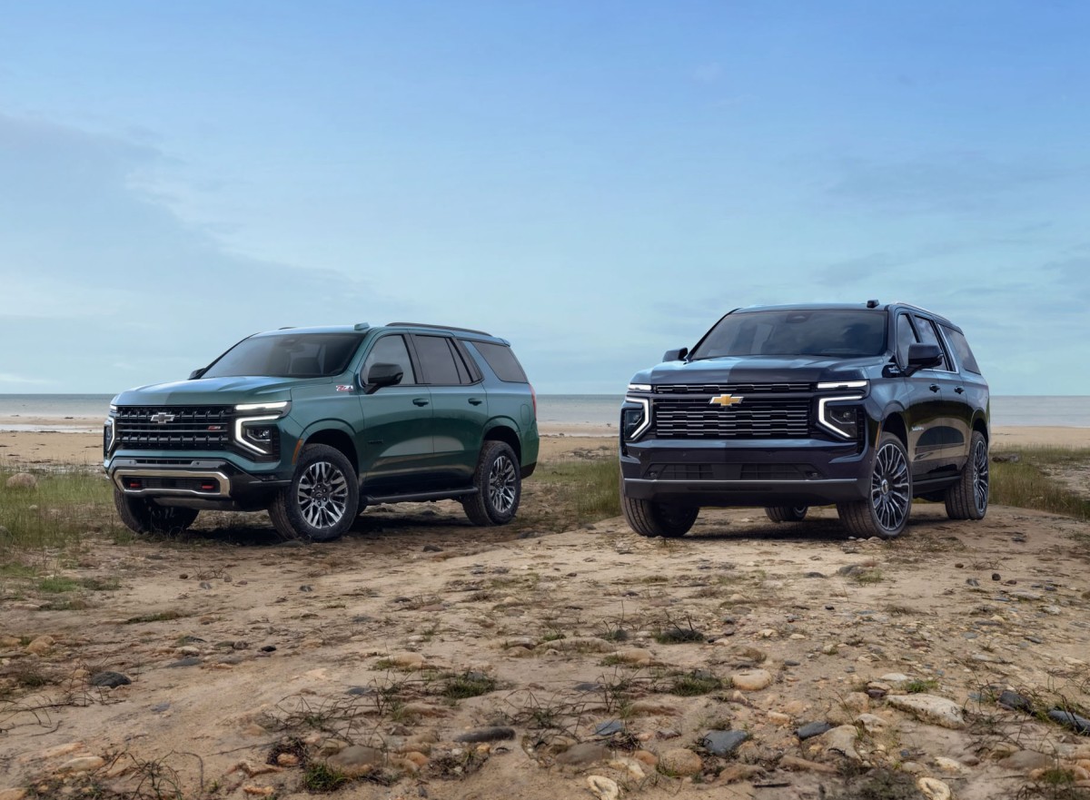 Chevrolet's refreshed 2025 Tahoe and Suburban get an extensive list of