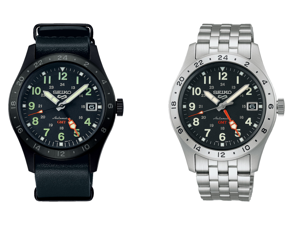 Seiko introduces two new GMTs for the Seiko 5 line - Acquire