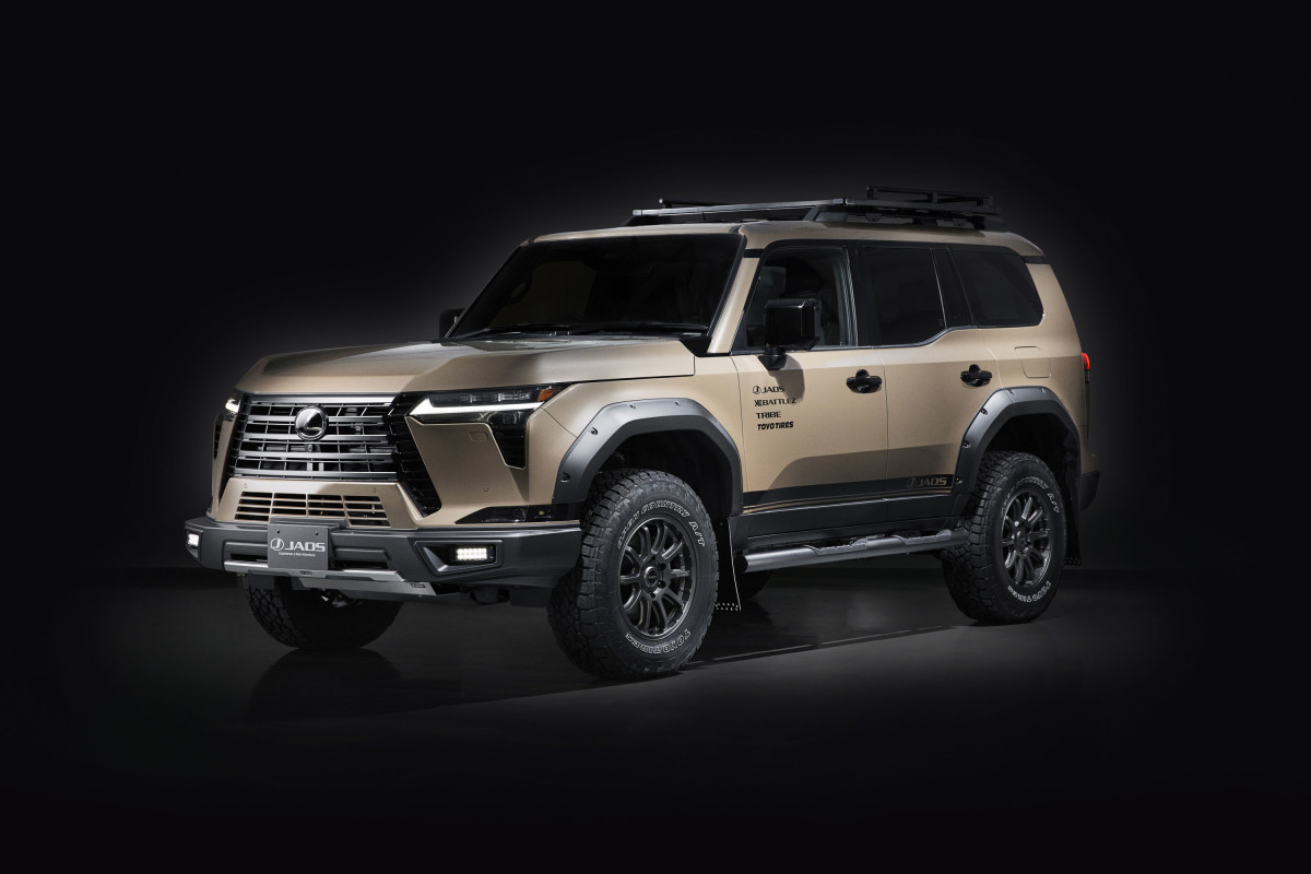 Lexus and Jaos unveil an offroad upgrade kit for the GX 550 "Overtrail