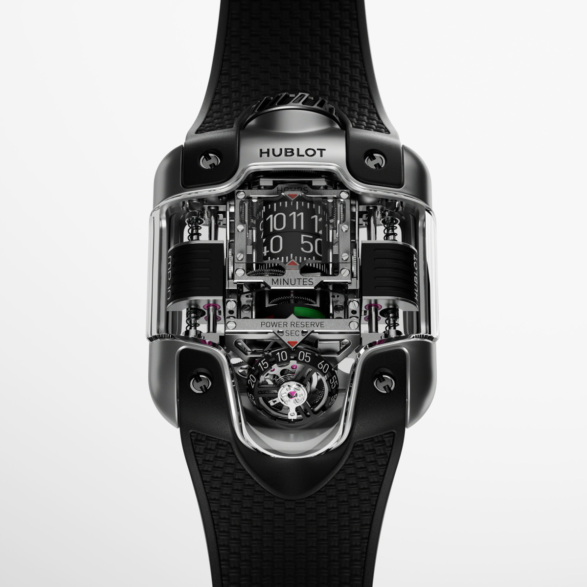 Hublot reveals the MP 10 Tourbillon Weight Energy System Acquire